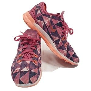 Nike Free 5.0 TR Fit 5 Fushia Pink 704695-501 Running Sneakers Shoes Women 8.5